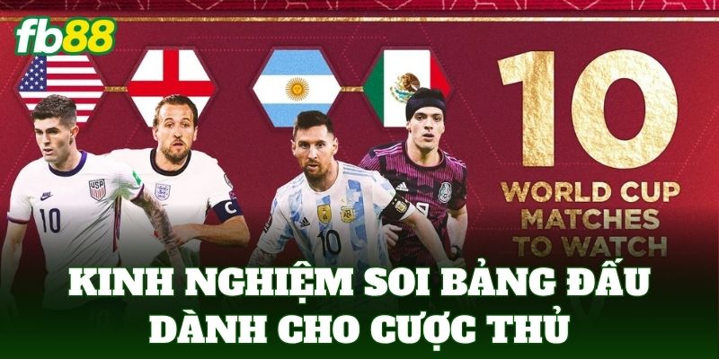 Dự Đoán Bảng Đấu World Cup 2026 Chuẩn Chuyên Gia 3 Kinh nghiệm soi bảng đấu dành cho cược thủ