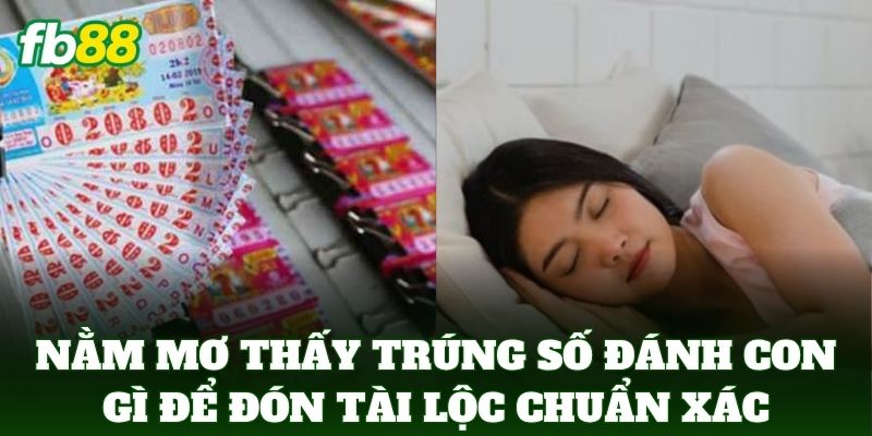 Nằm Mơ Thấy Trúng Số Đánh Con Gì? Điềm Báo May Mắn Phát Tài 3 Nằm Mơ Thấy Trúng Số đánh con gì để đón tài lộc chuẩn xác