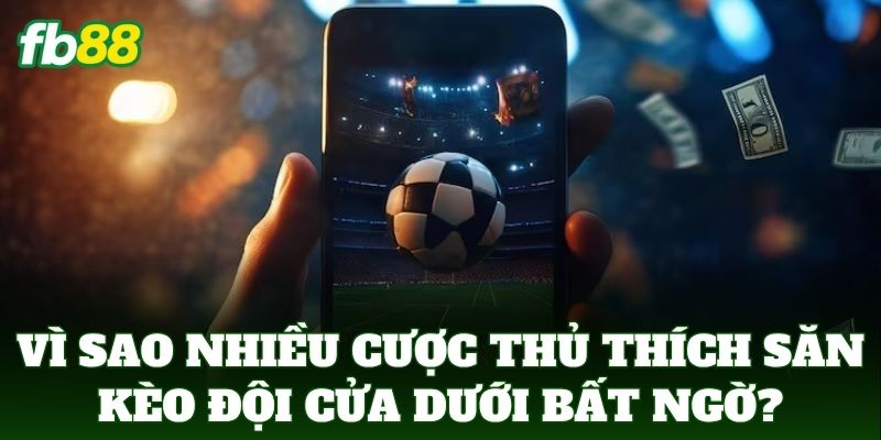 Kèo Đội Cửa Dưới Bất Ngờ Và Dấu Hiệu Lật Kèo 1 Vì sao nhiều cược thủ thích săn kèo đội cửa dưới bất ngờ?