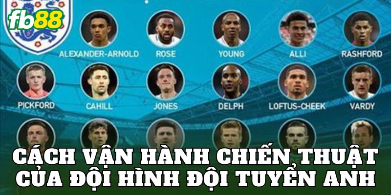 Đội Hình Đội Tuyển Anh World Cup 2026 Và Cách Vận Hành 2 Cách vận hành chiến thuật của đội hình đội tuyển Anh