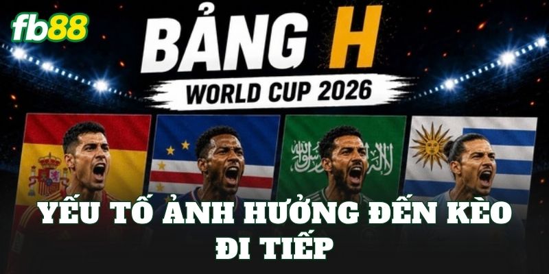 Kèo Đội Vượt Qua Vòng Bảng Là Gì? Cách Đọc Kèo Hiệu Quả 2 Yếu tố ảnh hưởng đến kèo đi tiếp
