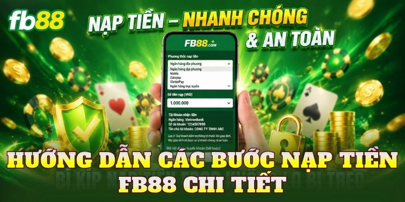 Nạp Tiền FB88 2 Hướng dẫn các bước nạp tiền FB88 chi tiết