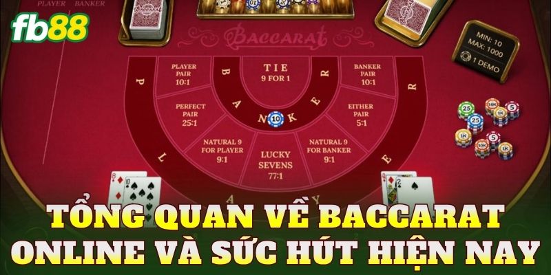 Baccarat Online: Luật Chơi Và Kinh Nghiệm Cược Hiệu Quả 1 Tổng quan về Baccarat online và sức hút hiện nay